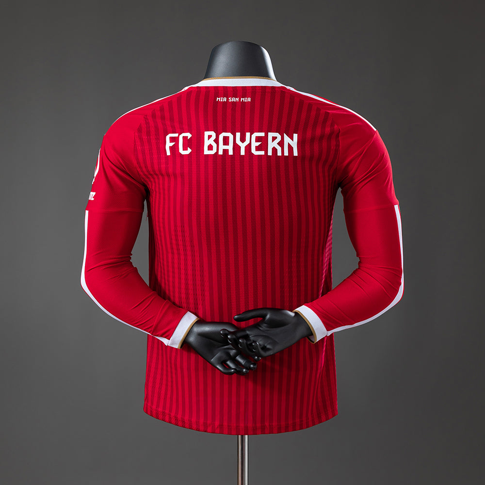 Bayern Munich 26/27 Home Player Version Long Sleeved