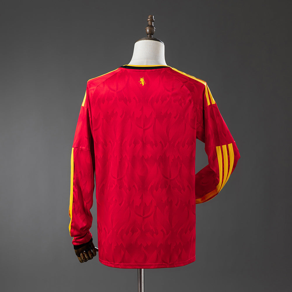 België WK 2026 Thuisshirt Lange Mouwen