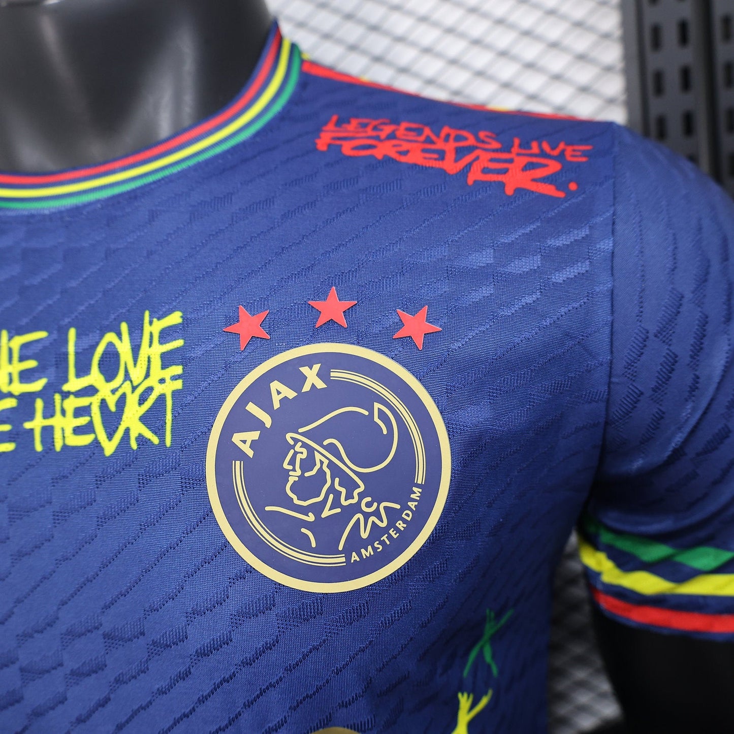 Ajax "Bob Marley" Blue Limited Jersey