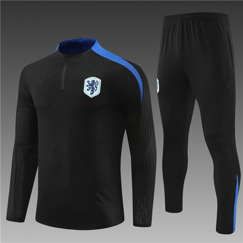 Nederlands Elftal Trainingspak Zwart Blauw