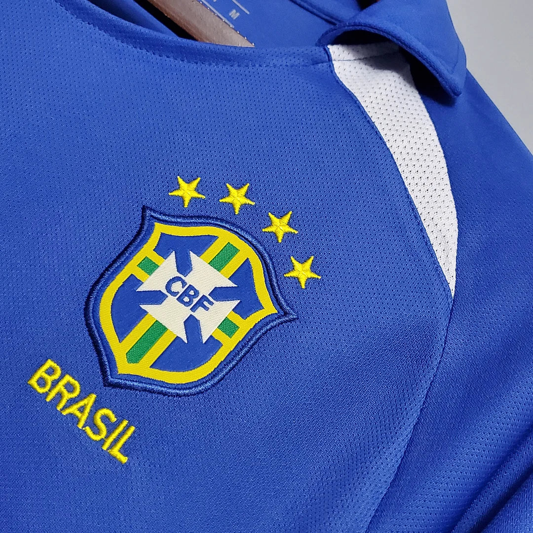2002 Retro Brazil Away Jersey