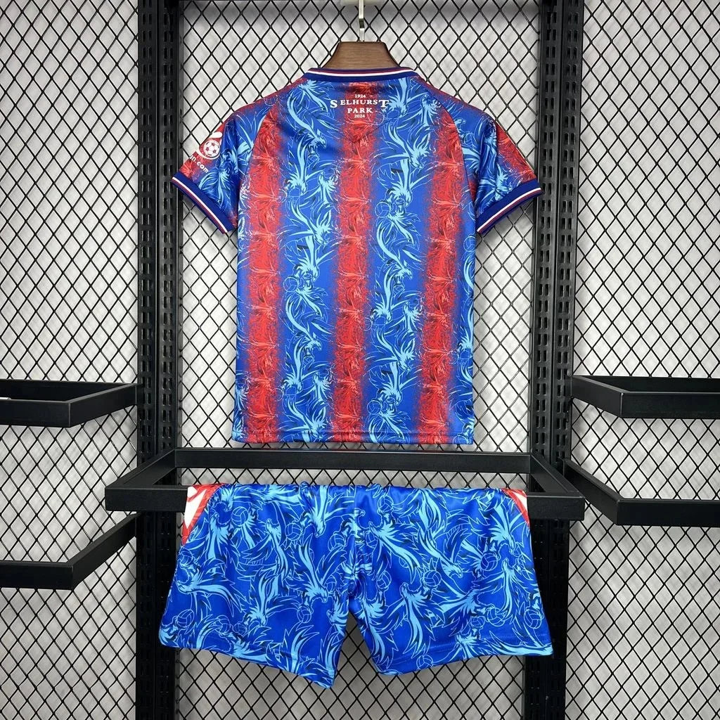 24/25 Crystal Palace Home Kids Size