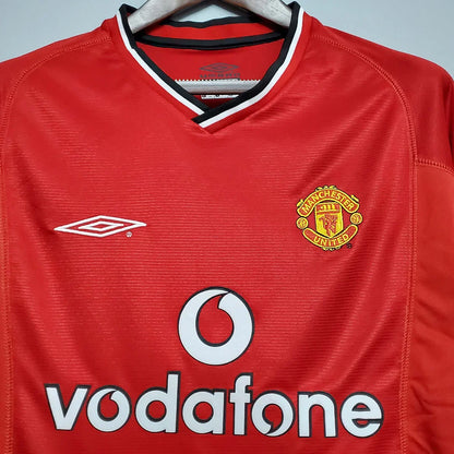 2000/2002 Retro Manchester United Home Jersey