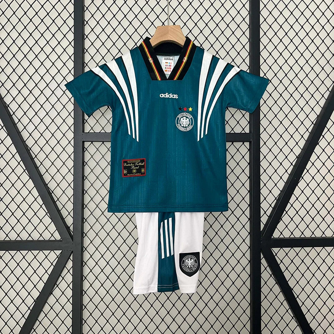 1996 Retro Germany Away Kids Size