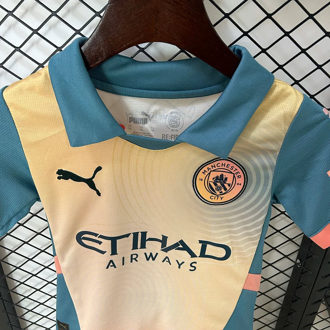 24/25 Manchester City Fourth Away Kids Size