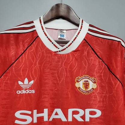 1990/1992 Retro Manchester United Home Jersey