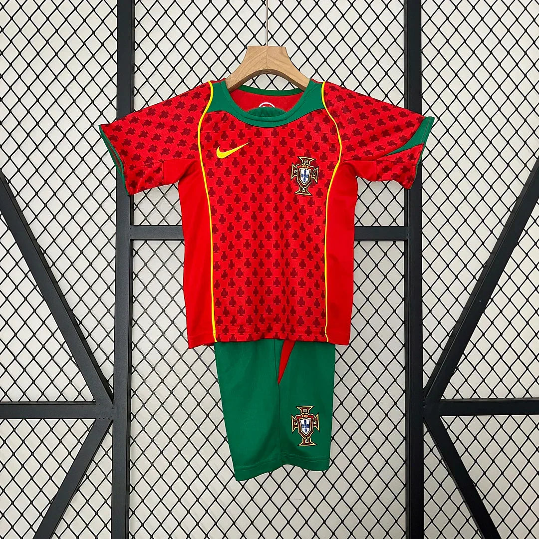 2004 Retro Portugal Home Jersey