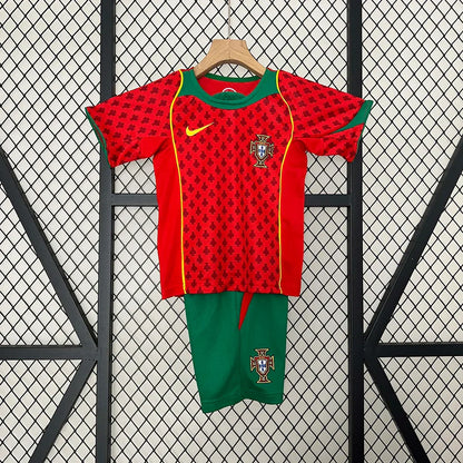 2004 Retro Portugal Home Jersey