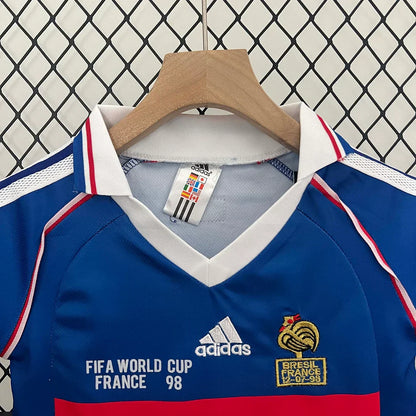1998 Retro France Home Jersey
