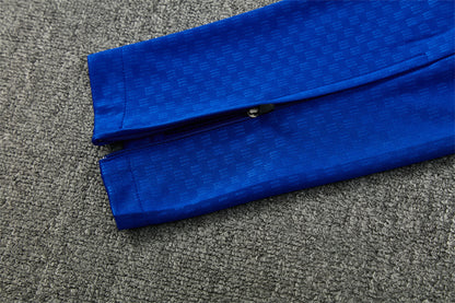 25/26 Colombia Donkerblauw Geel Trainingspak