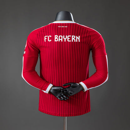 Bayern Munich 26/27 Home Player Version Long Sleeved