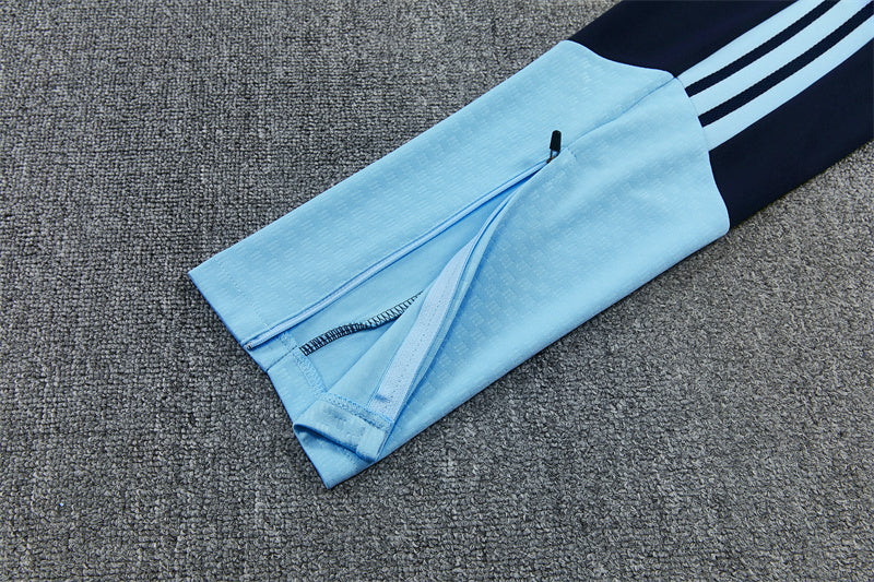 25/26 Argentinië Lichtblauw Donkerblauw Trainingspak