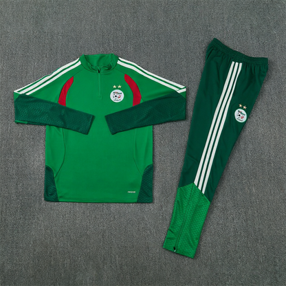 25/26 Algerije Groen Wit Trainingspak