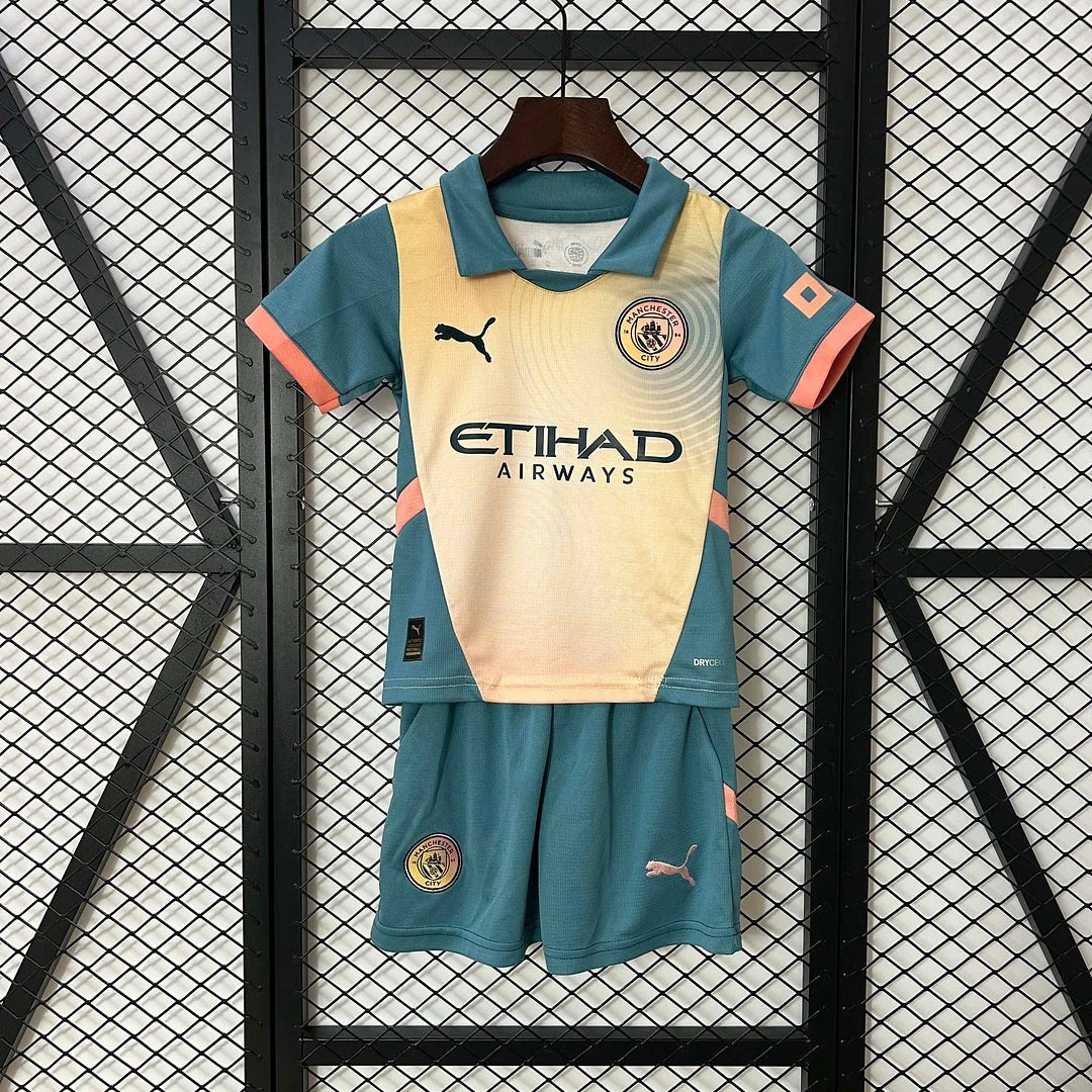 24/25 Manchester City Fourth Away Kids Size
