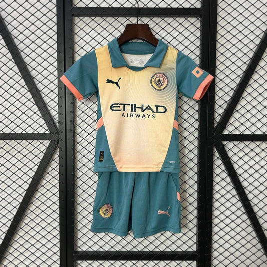 24/25 Manchester City Fourth Away Kids Size