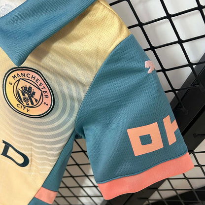 24/25 Manchester City Fourth Away Kids Size