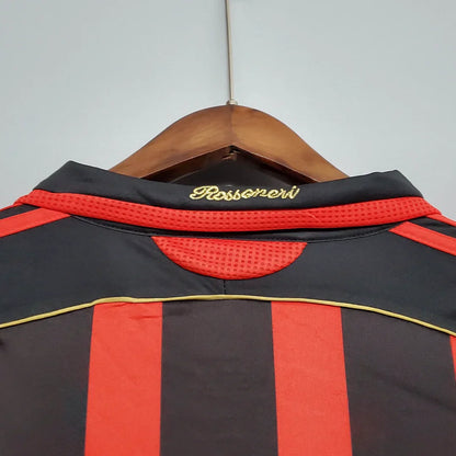 2006/2007 Retro AC Milan Home Jersey Long Sleeve