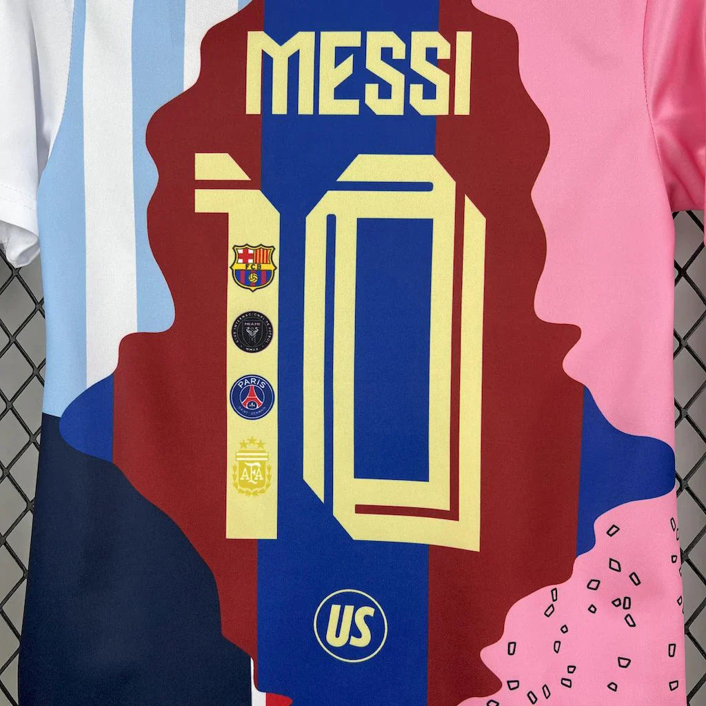 Messi 10 All Teams Limited Jersey Kids Size