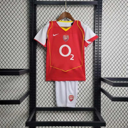 2004-2005 Retro Arsenal Home Jersey Kids Size