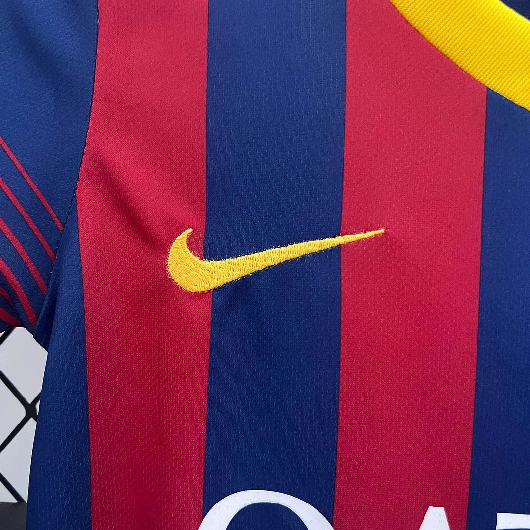 2013/2014 Retro Barcelona Home Kit Kids Size