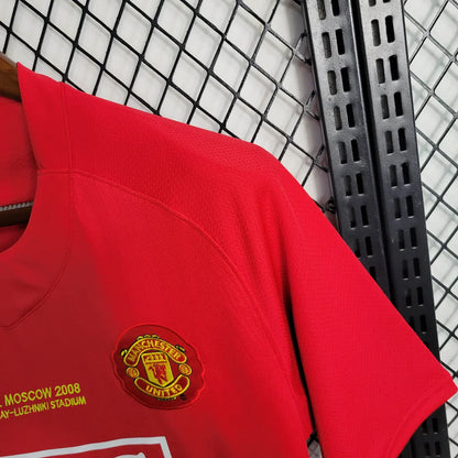 2007/2008 Retro Manchester United Home Champions League Kit