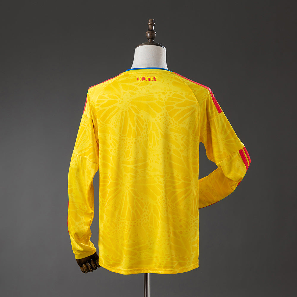 Colombia WK 2026 Thuisshirt Long Sleeve