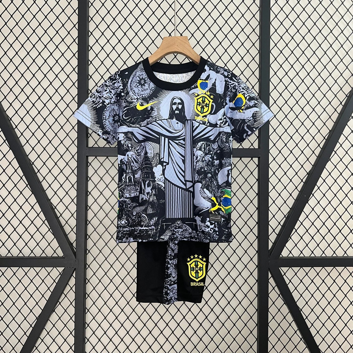 Brazil ”Jesus” Limited Jersey Kids Size