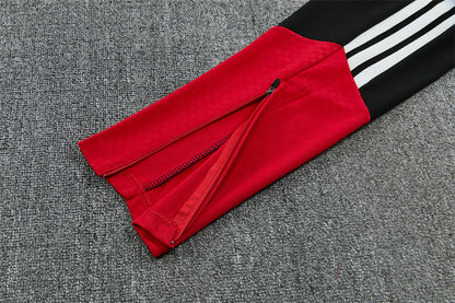 25/26 Duitsland Zwart Rood Trainingspak