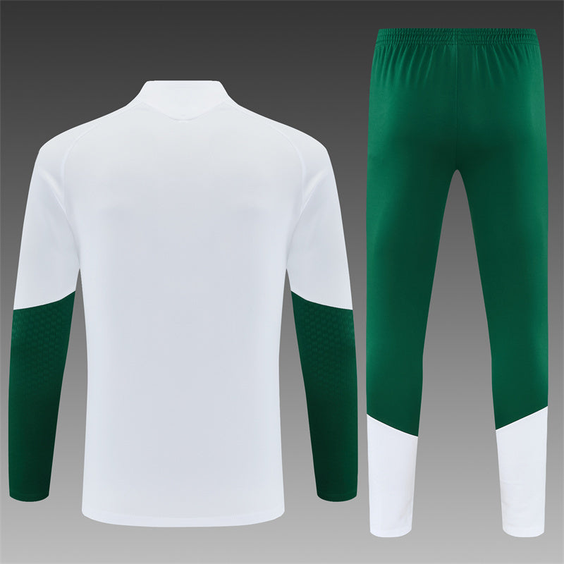 25/26 Italië Wit Groen Trainingspak