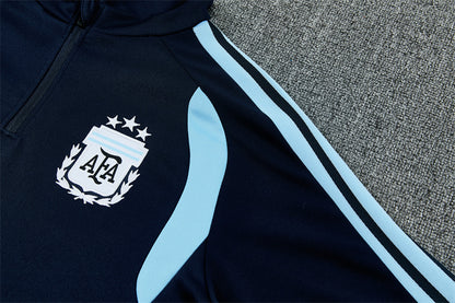 25/26 Argentinië Donkerblauw Lichtblauw Trainingspak