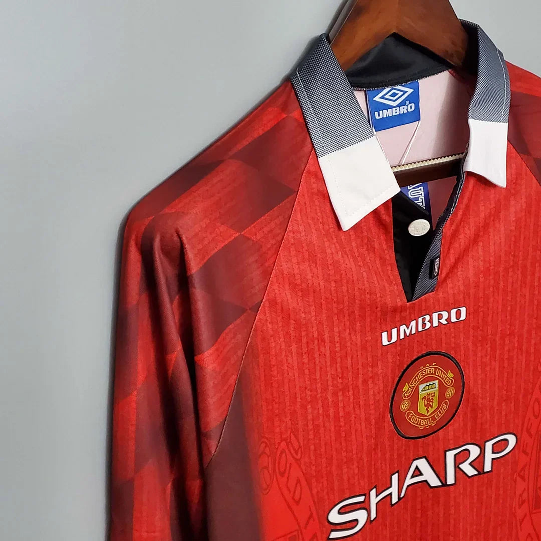 1996/1998 Retro Manchester United Home Long Sleeve