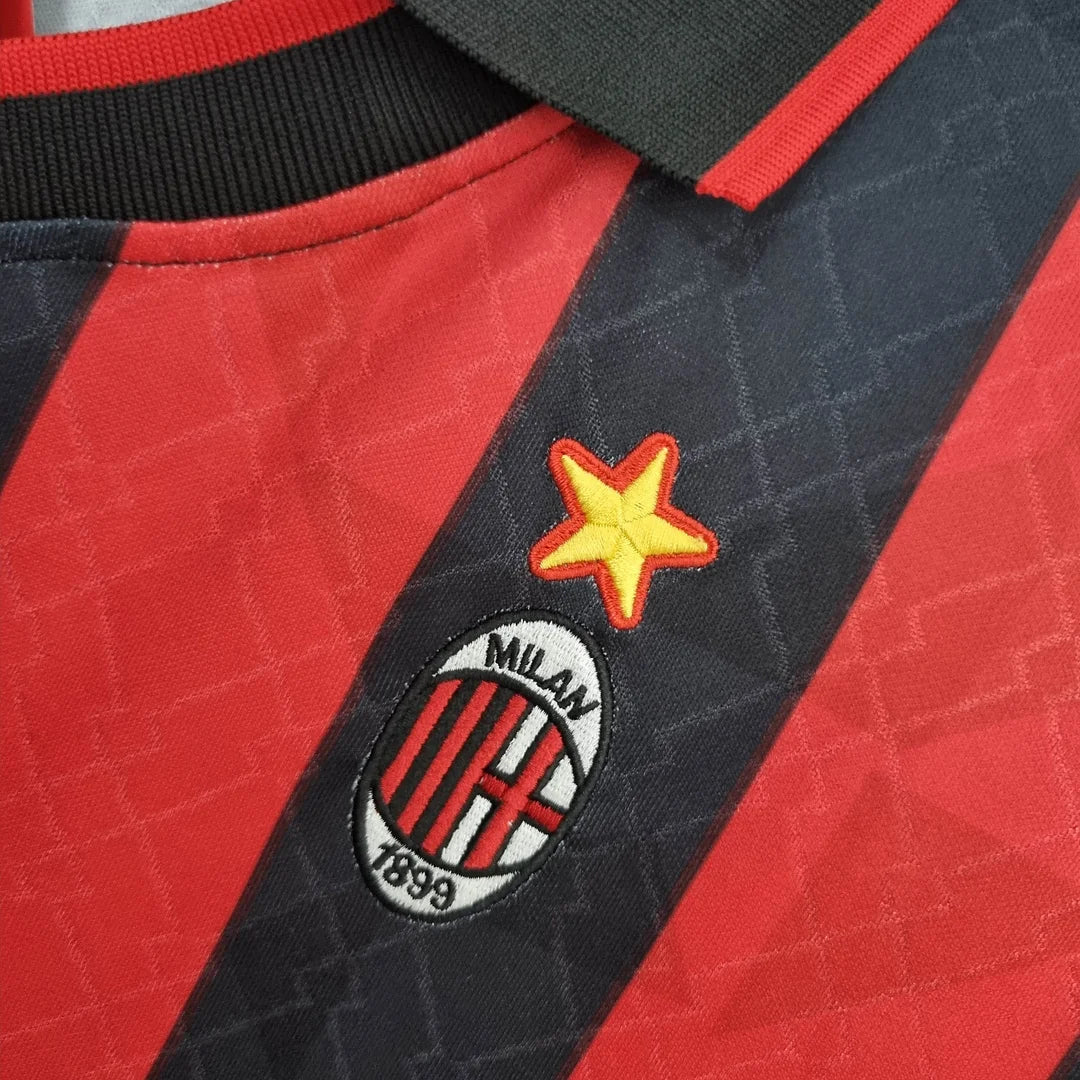 1995/1996 Retro AC Milan Home Jersey