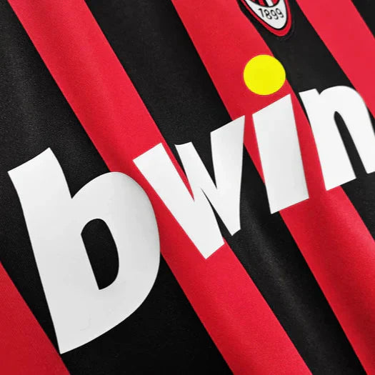 AC Milan 2007-2008 Long Sleeve Home Kit