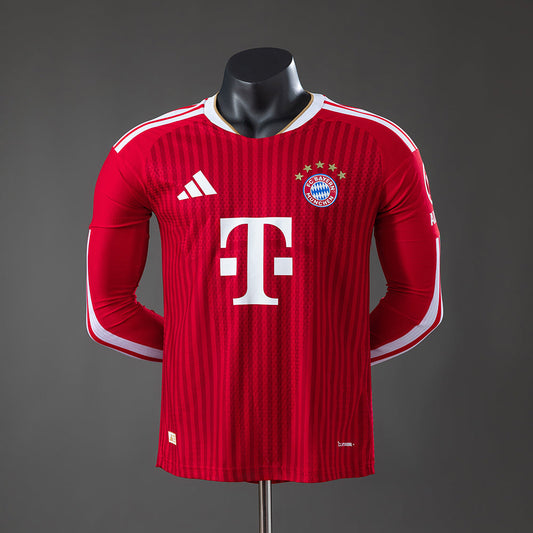 Bayern Munich 26/27 Home Player Version Long Sleeved