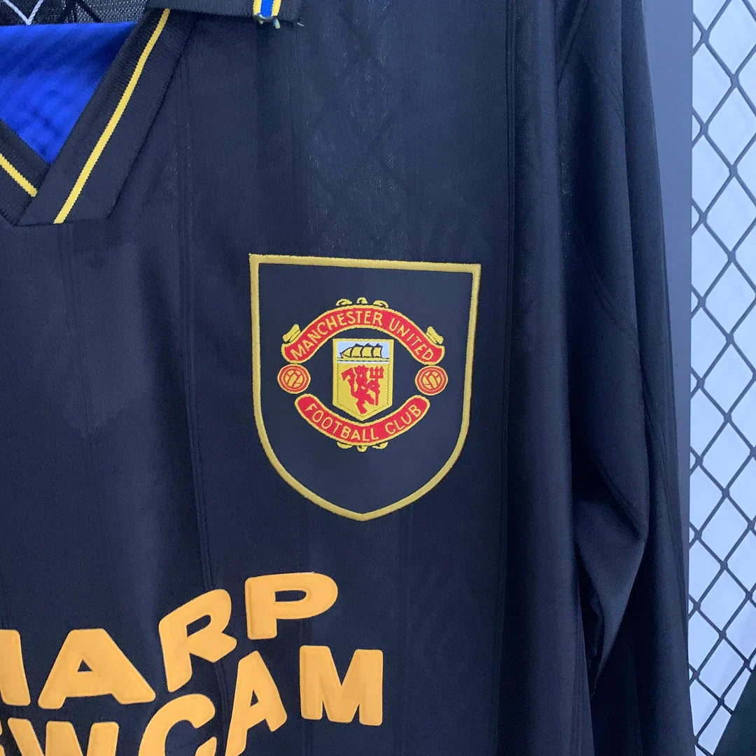 1993/1995 Retro Manchester United Away Long Sleeve