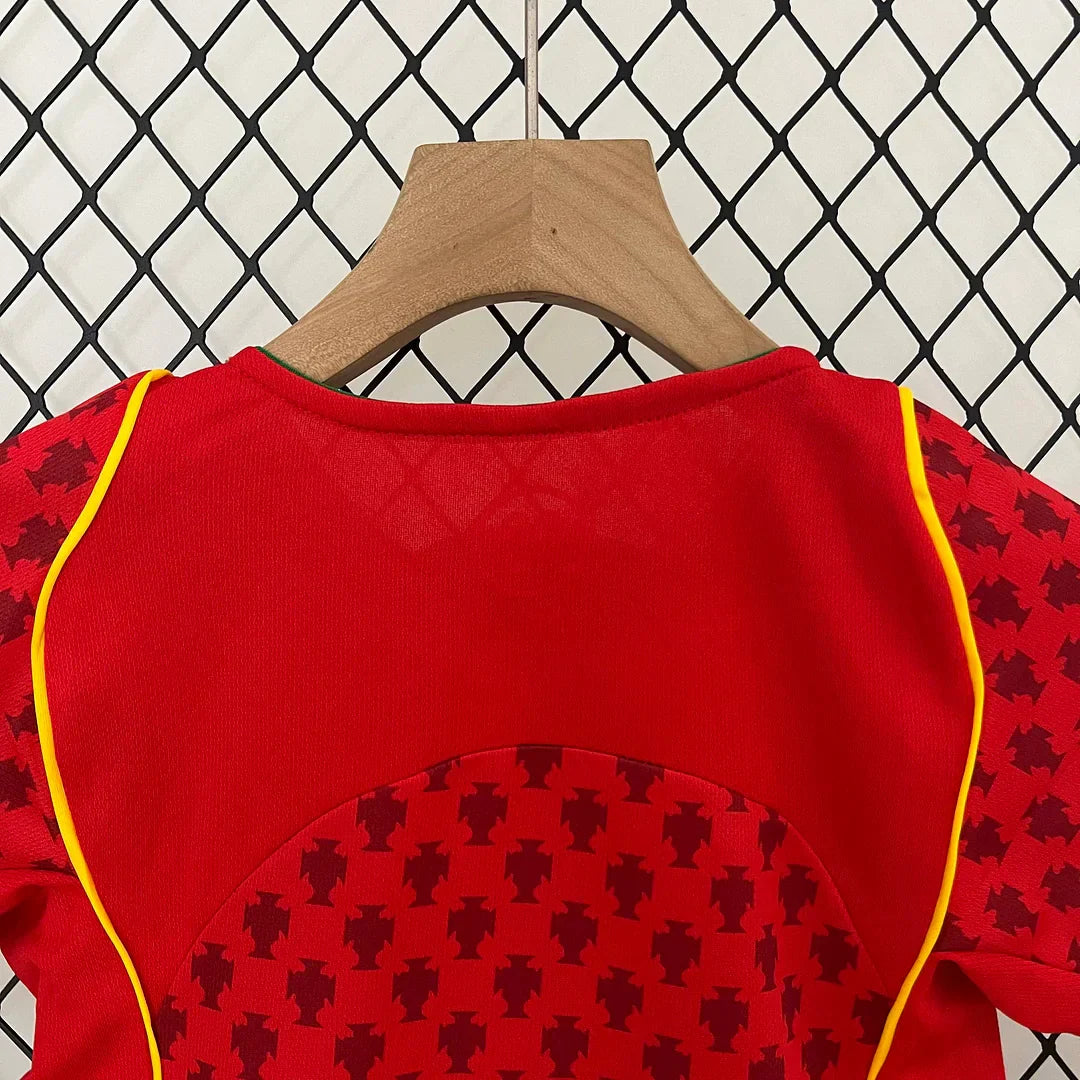 2004 Retro Portugal Home Jersey Kids Size