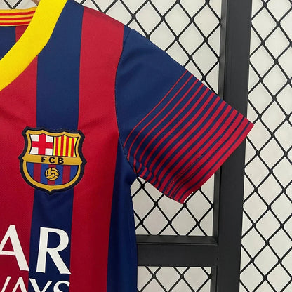 2013/2014 Retro Barcelona Home Kit Kids Size