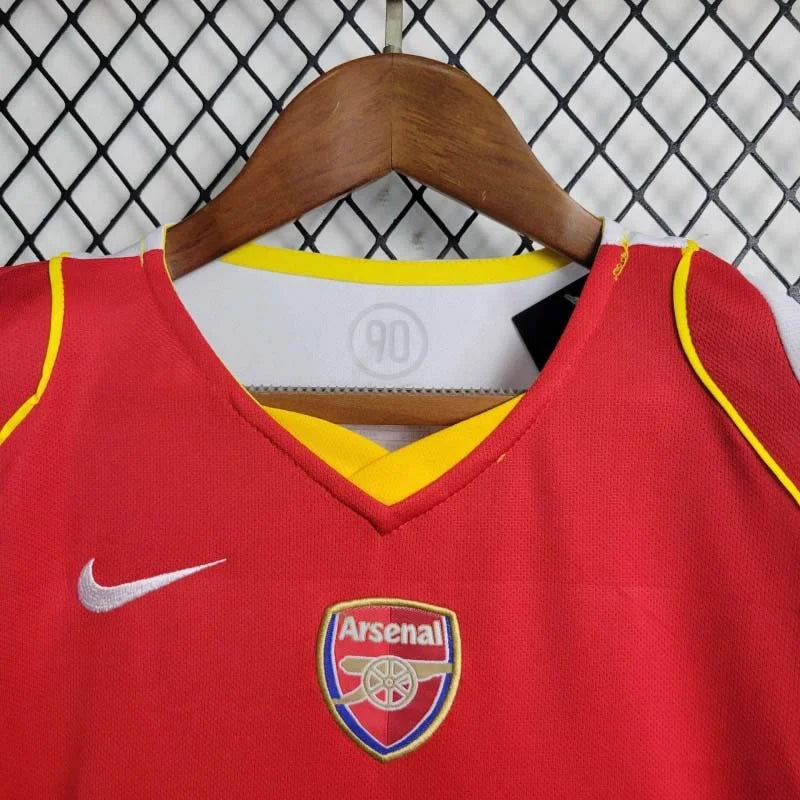 2004-2005 Retro Arsenal Home Jersey Kids Size