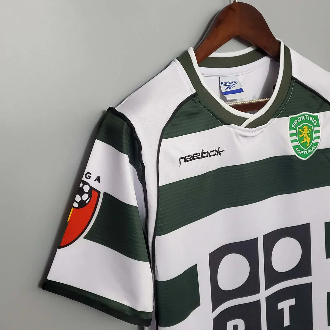 Retro Sporting Lisbon 2002-2003 Home Jersey