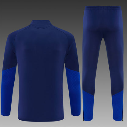 25/26 Colombia Donkerblauw Geel Trainingspak