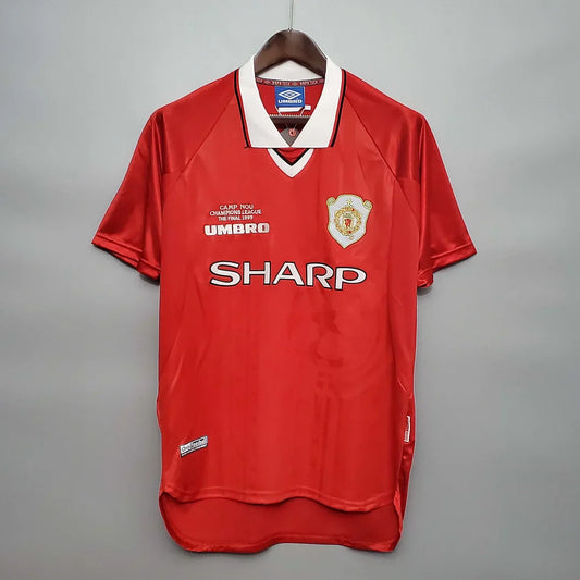 1999/2000 Retro Manchester United European Home Jersey