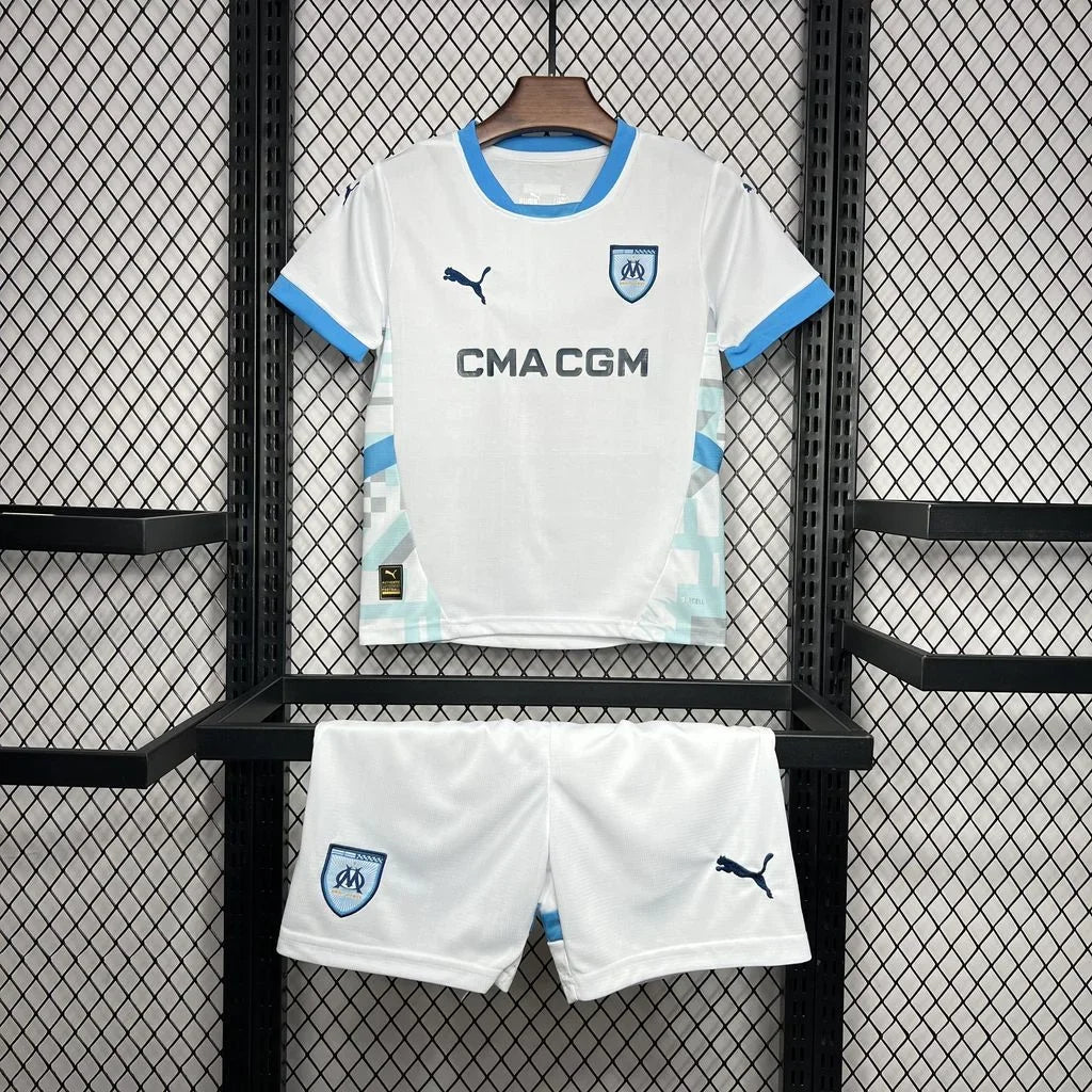 24/25 Olympique Marseille Home Kids Size