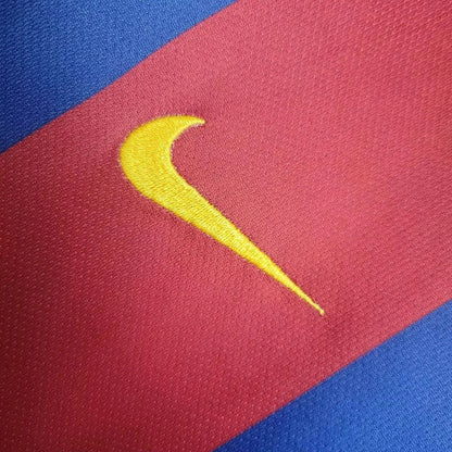 2010/2011 Retro Barcelona Home Kids Size