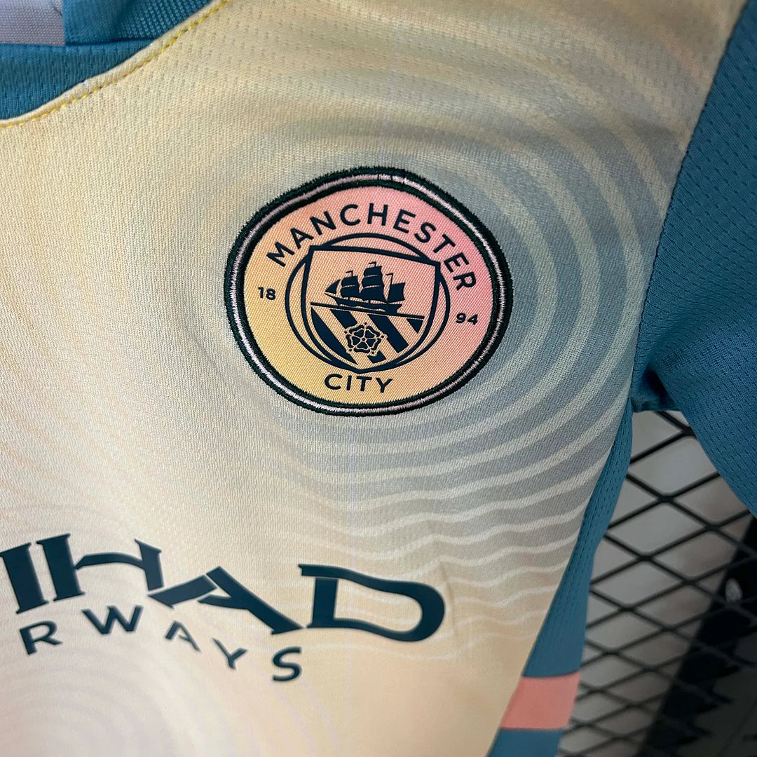 24/25 Manchester City Fourth Away Kids Size