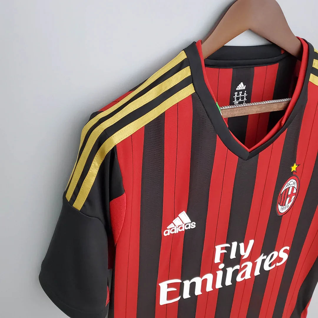 2013/2014 Retro AC Milan Home Jersey