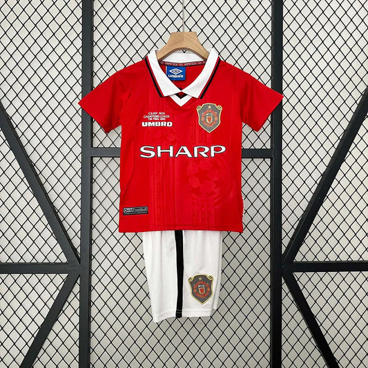 1999/2000 Retro Manchester United European Home Tenue