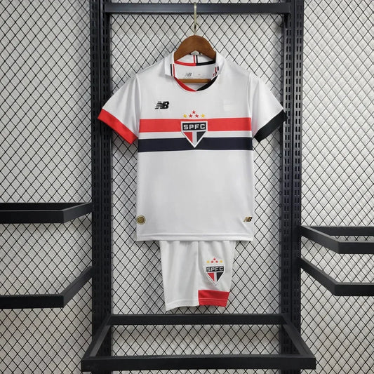 24/25 Sao Paulo Home Kit Kids Size