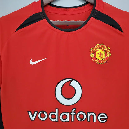 2002/2004 Retro Manchester United Home Kit