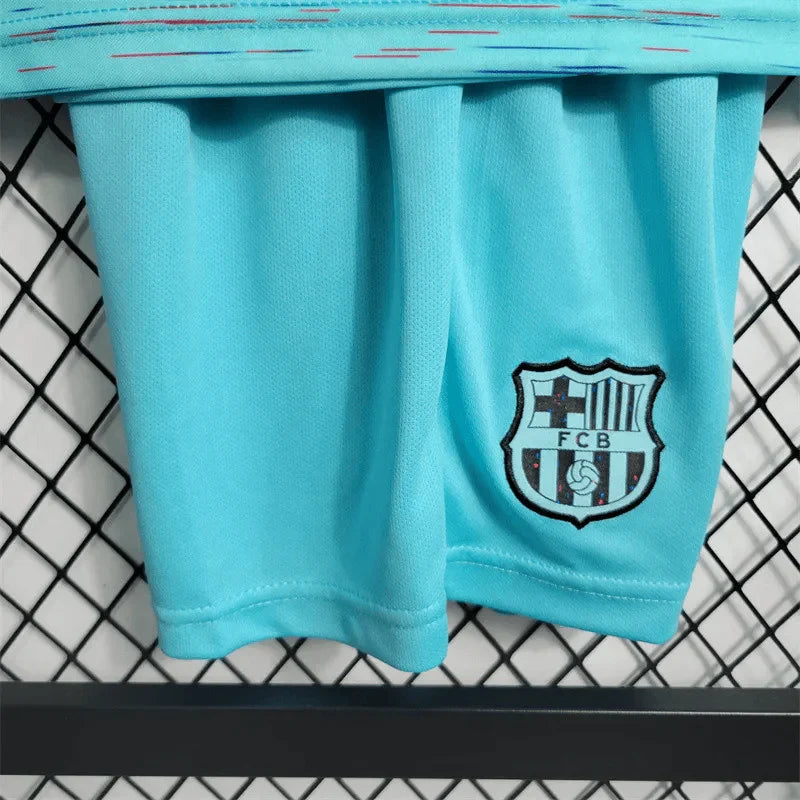 23/24 Barcelona Away Kids Size