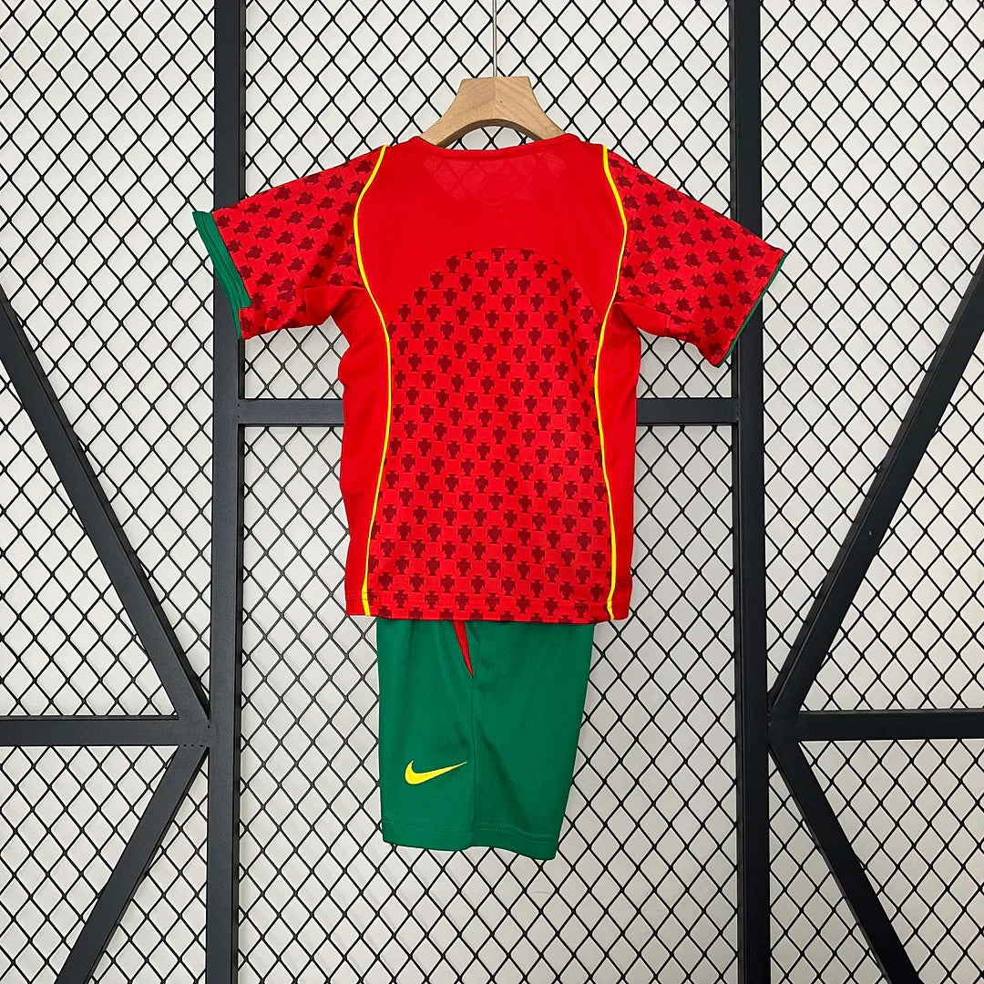 2004 Retro Portugal Home Jersey